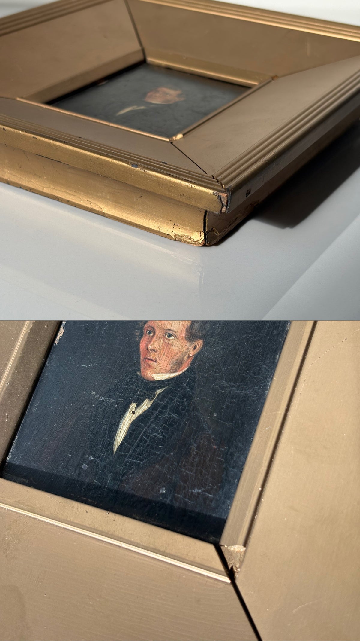 Antique Painting of a Gentleman