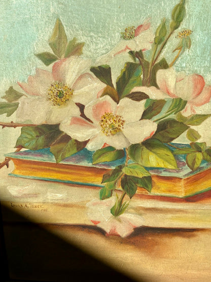 Antique Floral Painting