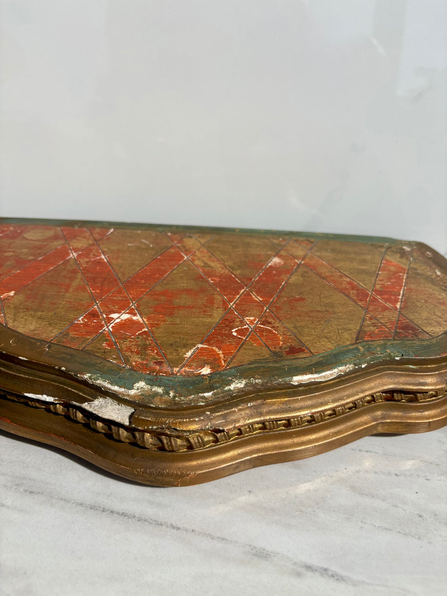 Large Gilt Riser