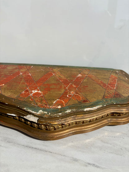 Large Gilt Riser