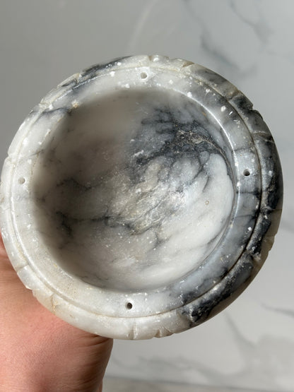 Alabaster Bird Bath (no birds)