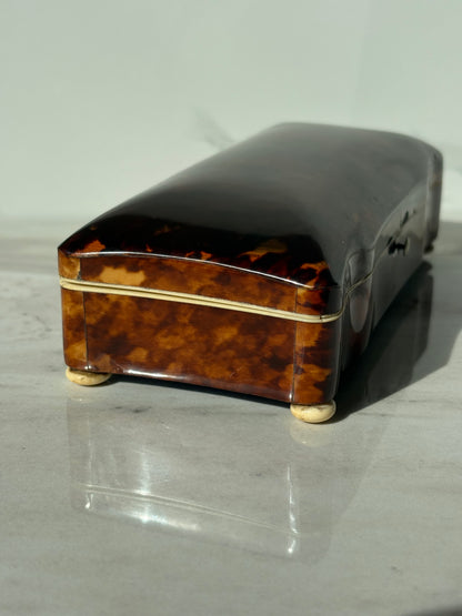 19th Century Tortoise Shell Box