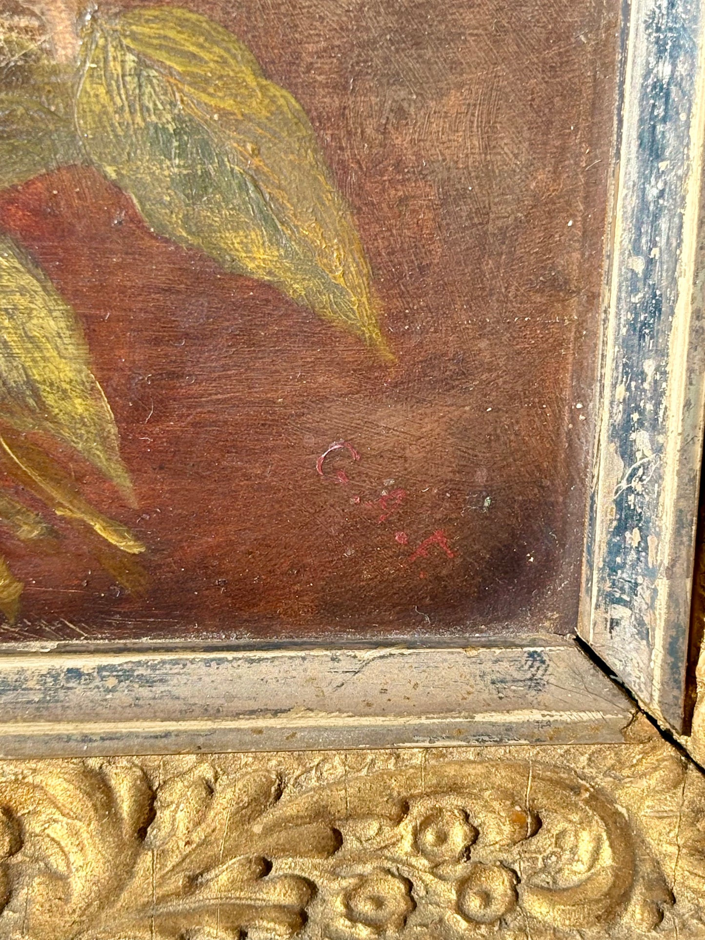Antique Floral Painting