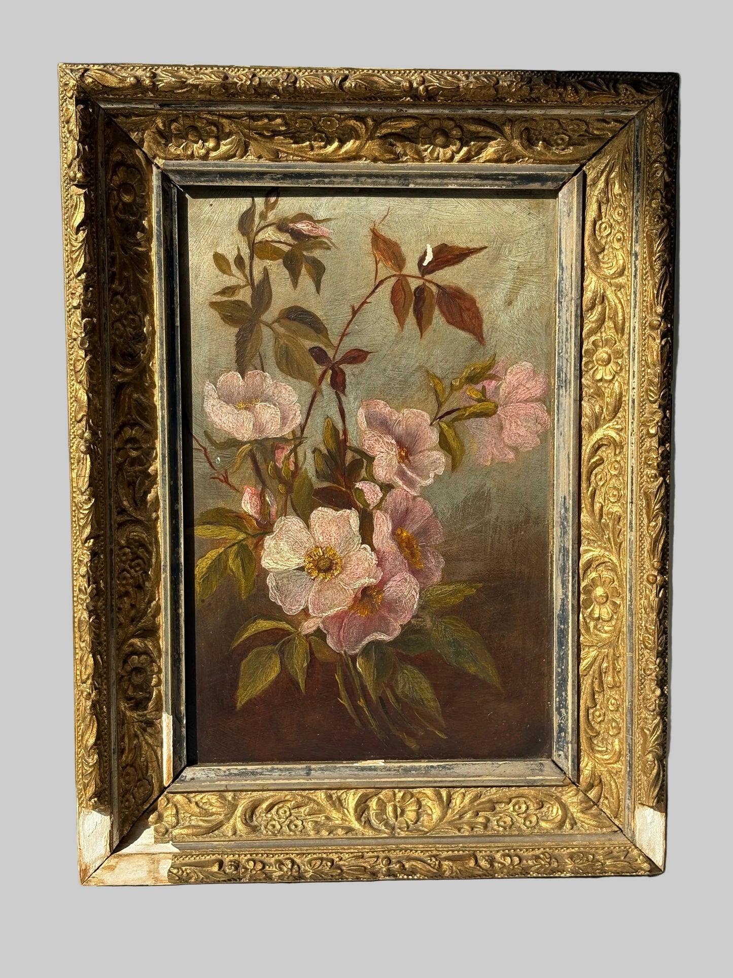 Antique Floral Painting
