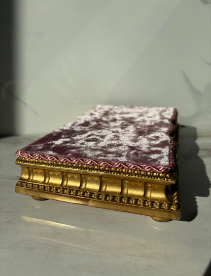 Pink Velvet Riser