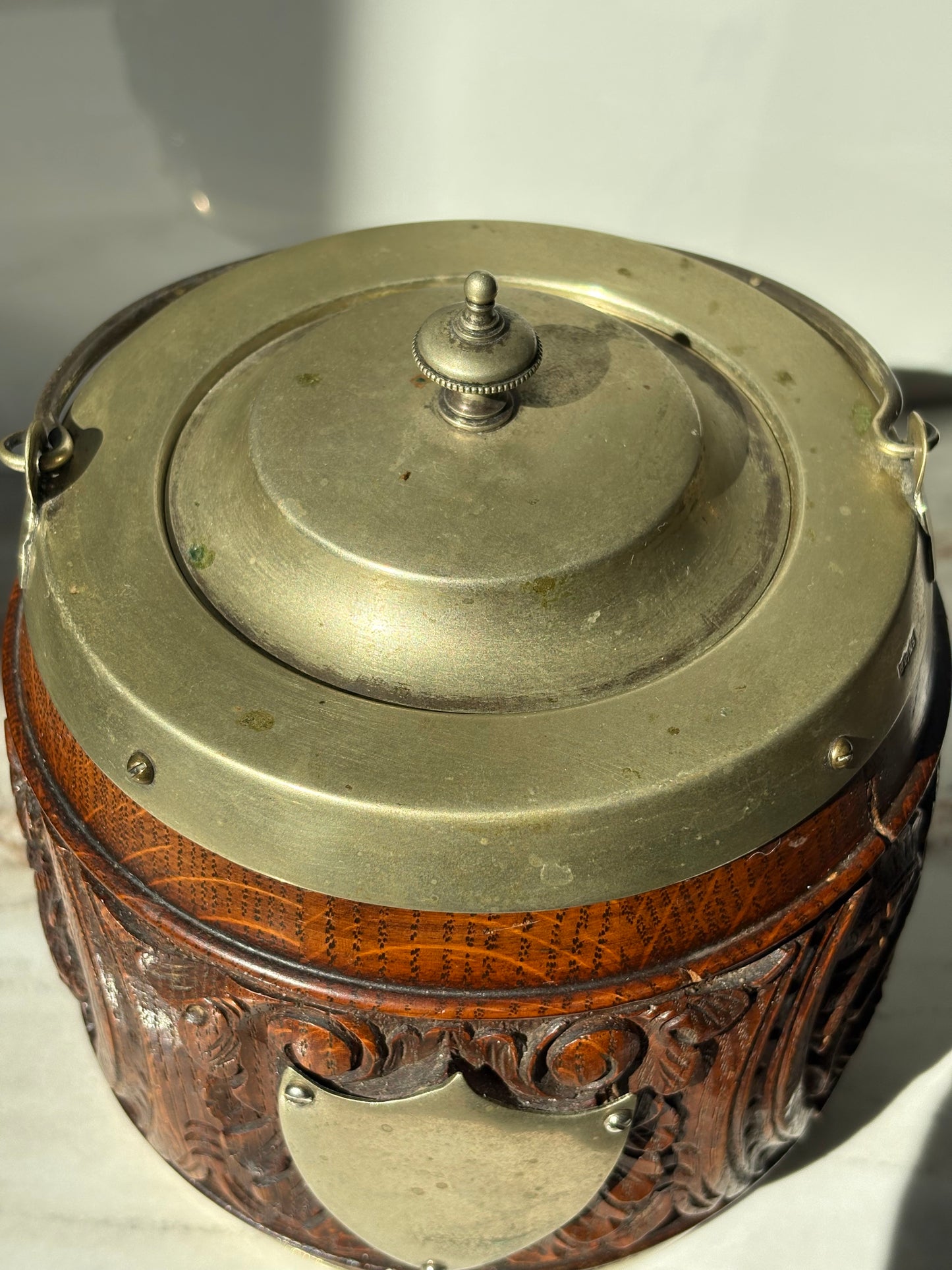 Botanical Biscuit Barrel