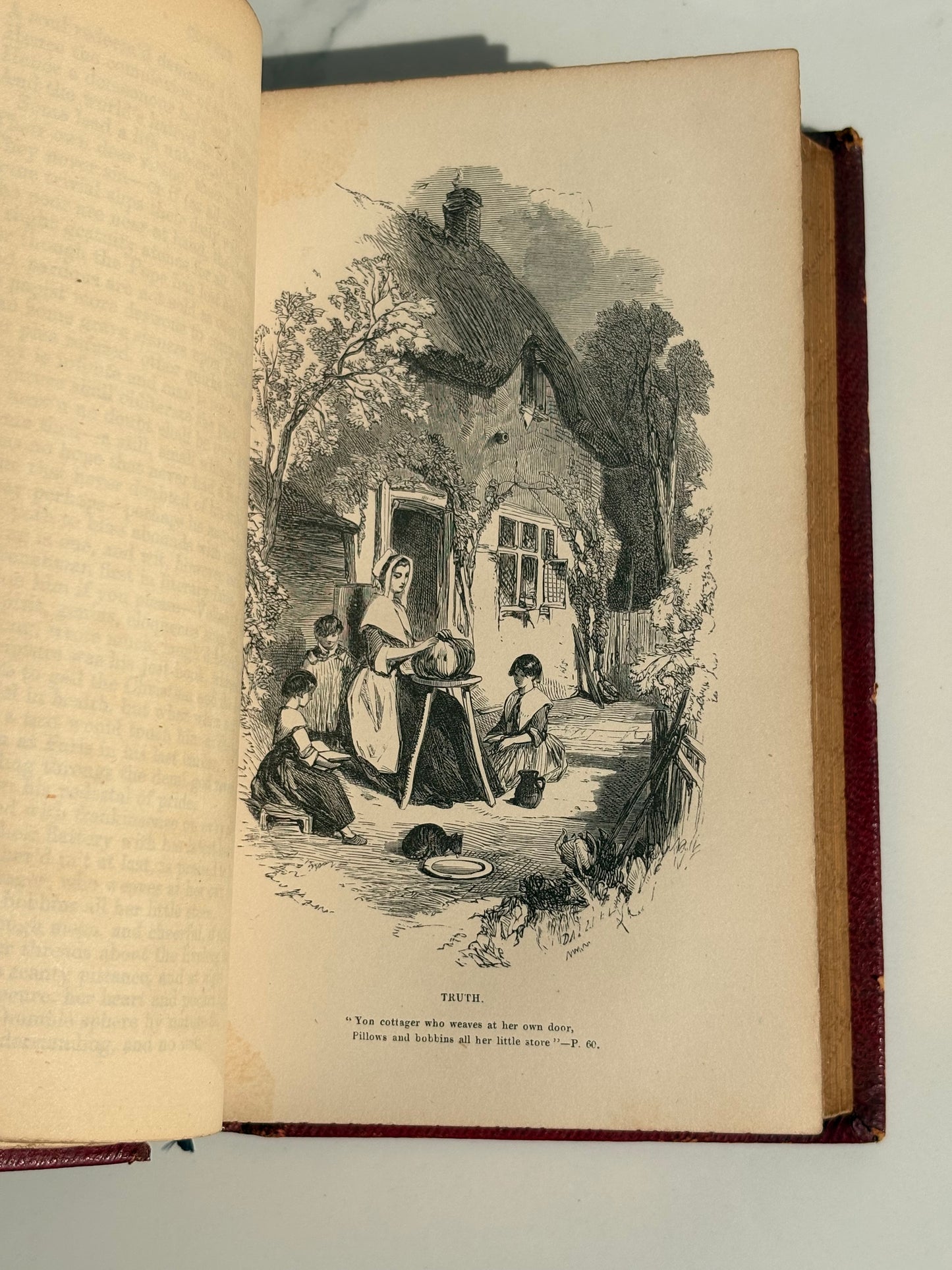Cowper Poetical Works - Gauffered Edges