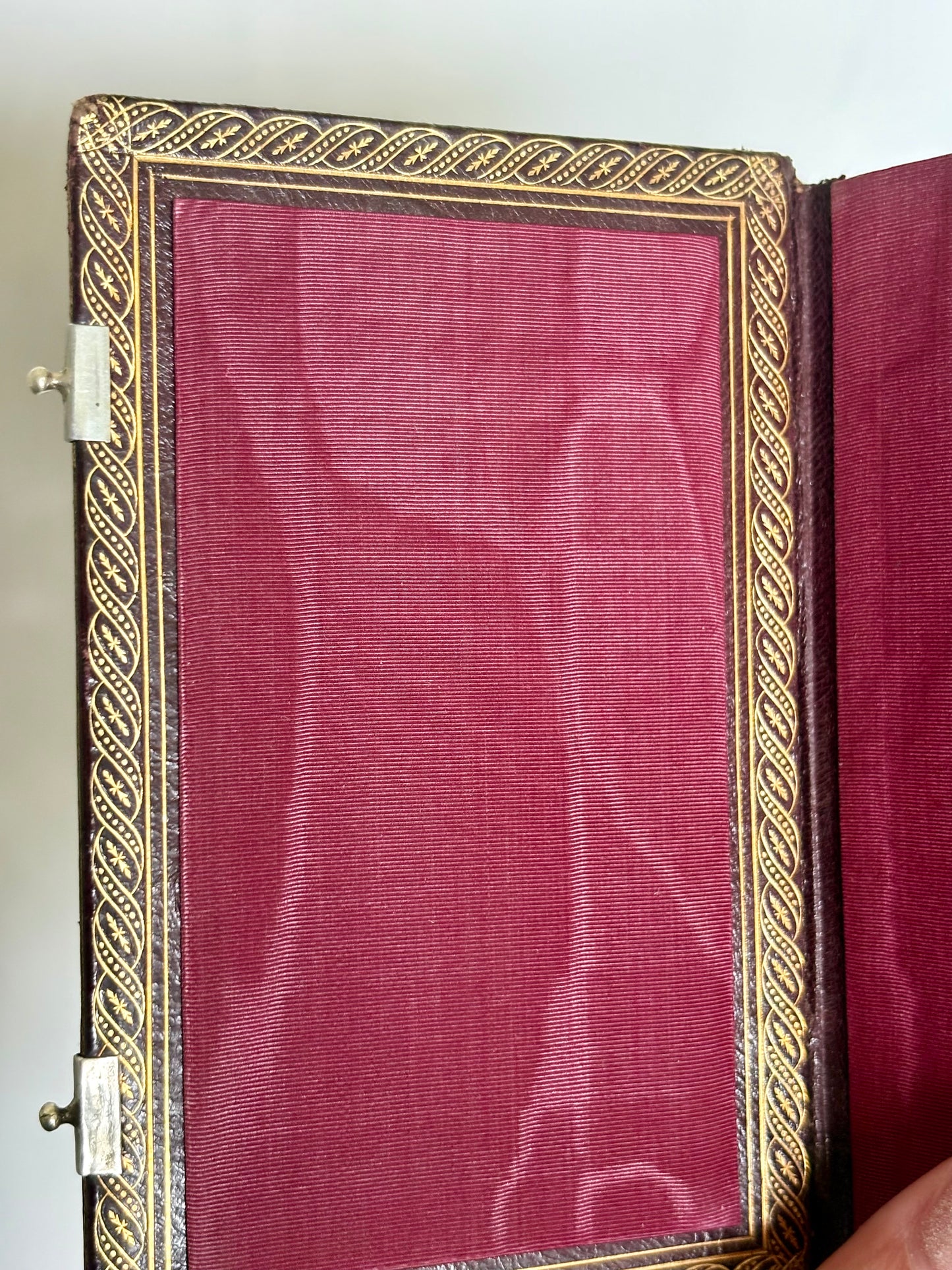 Clasped Paroissien - Hidden Marbled Fore-edge