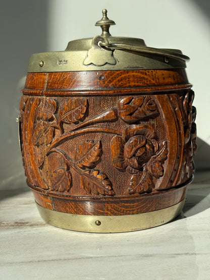 Botanical Biscuit Barrel