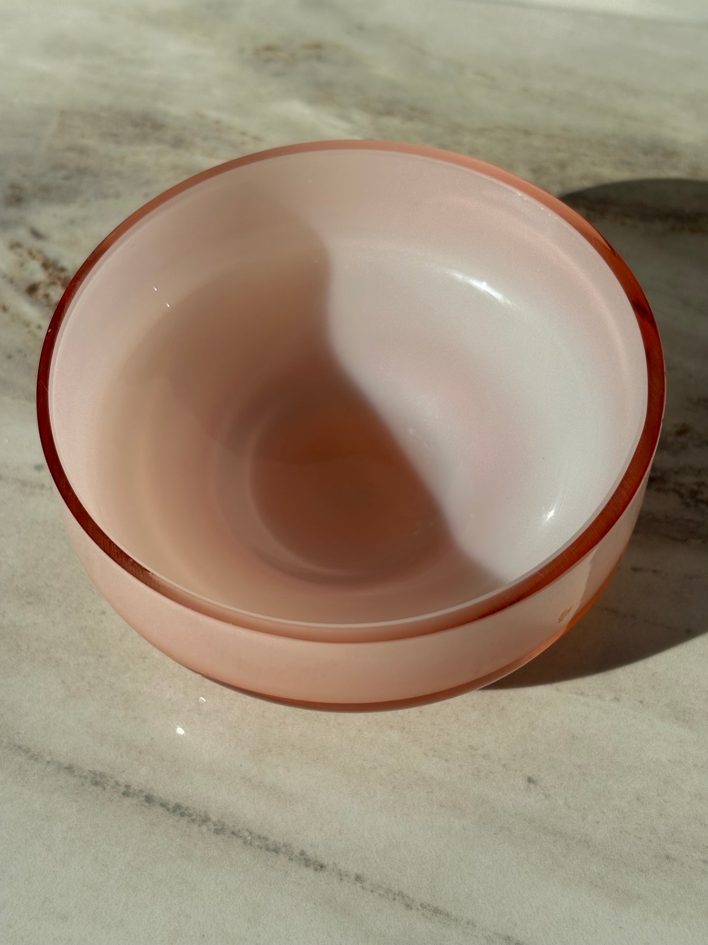 Pink & White Opaline Box