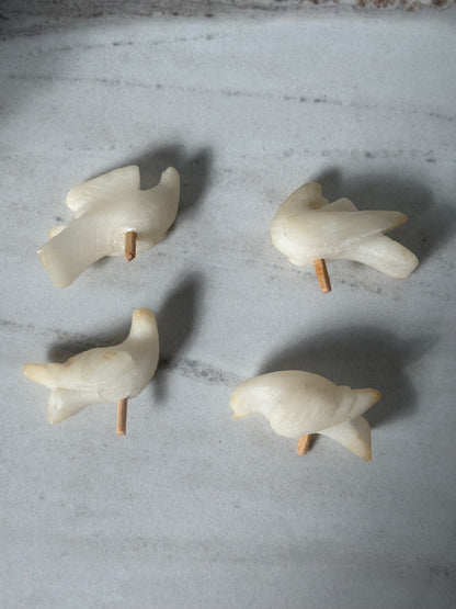 Mini Alabaster Bird Bath