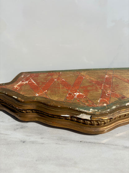 Large Gilt Riser