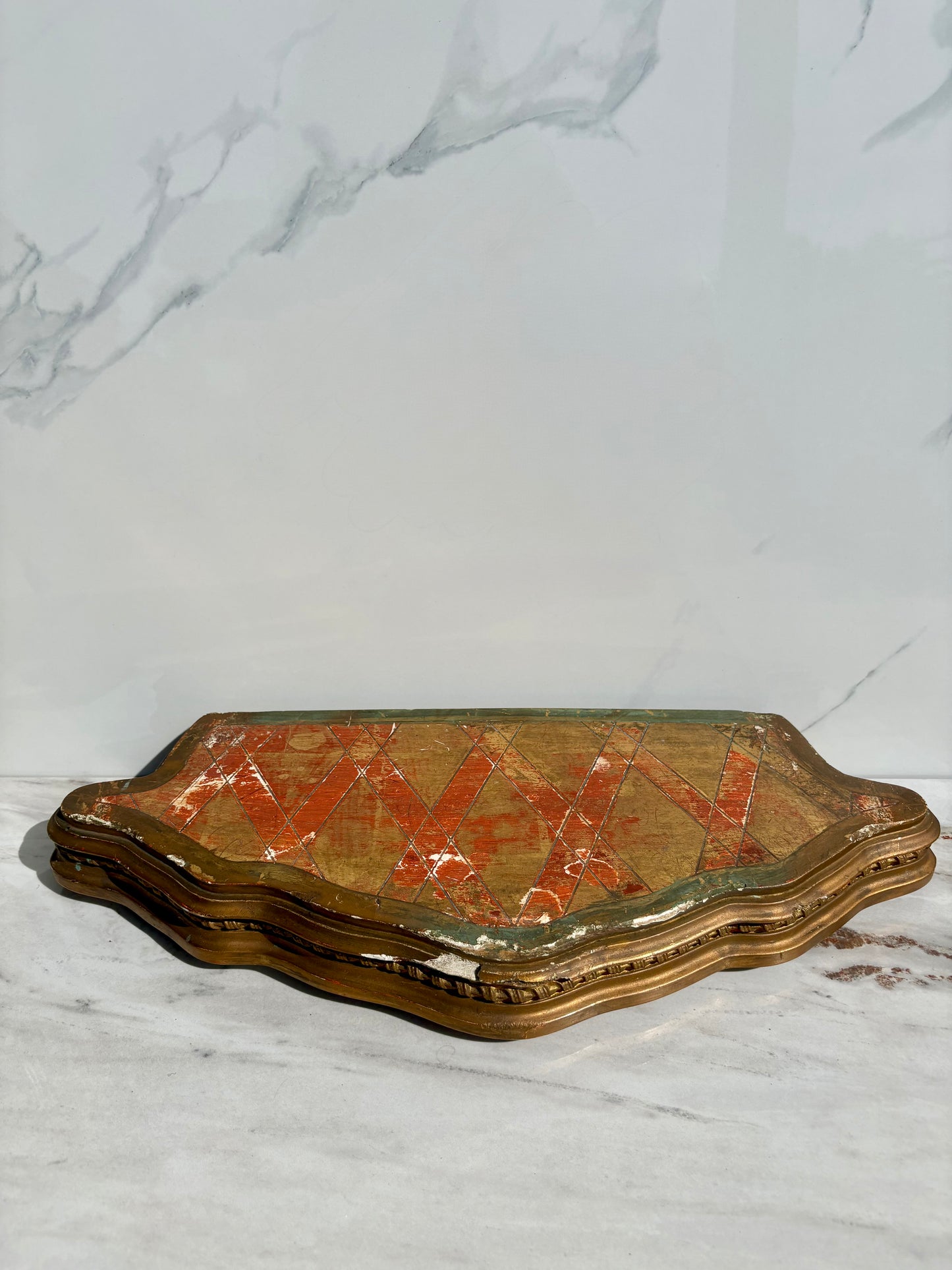 Large Gilt Riser