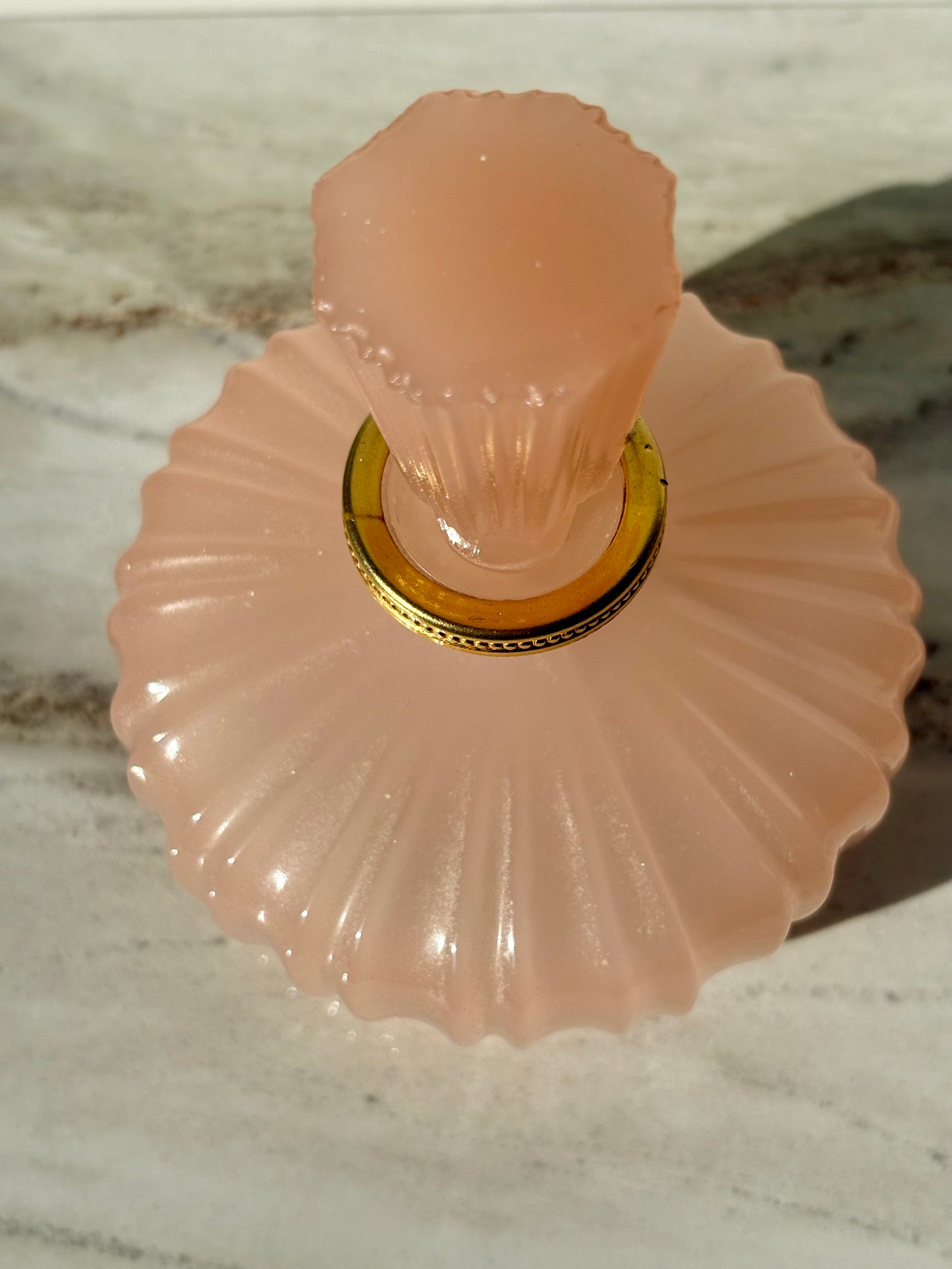 Pink Opaline Perfume Bottle
