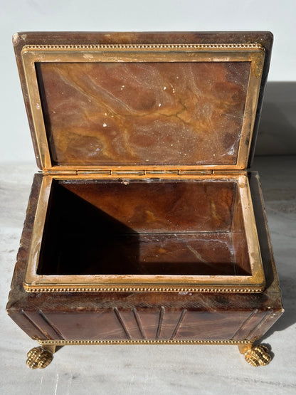 Alabaster Trinket Box