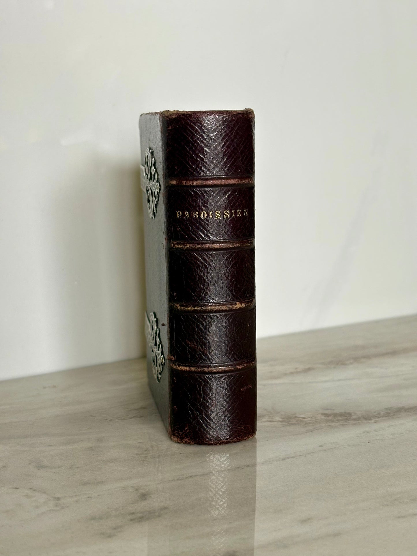 Clasped Paroissien - Hidden Marbled Fore-edge