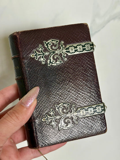 Clasped Paroissien - Hidden Marbled Fore-edge