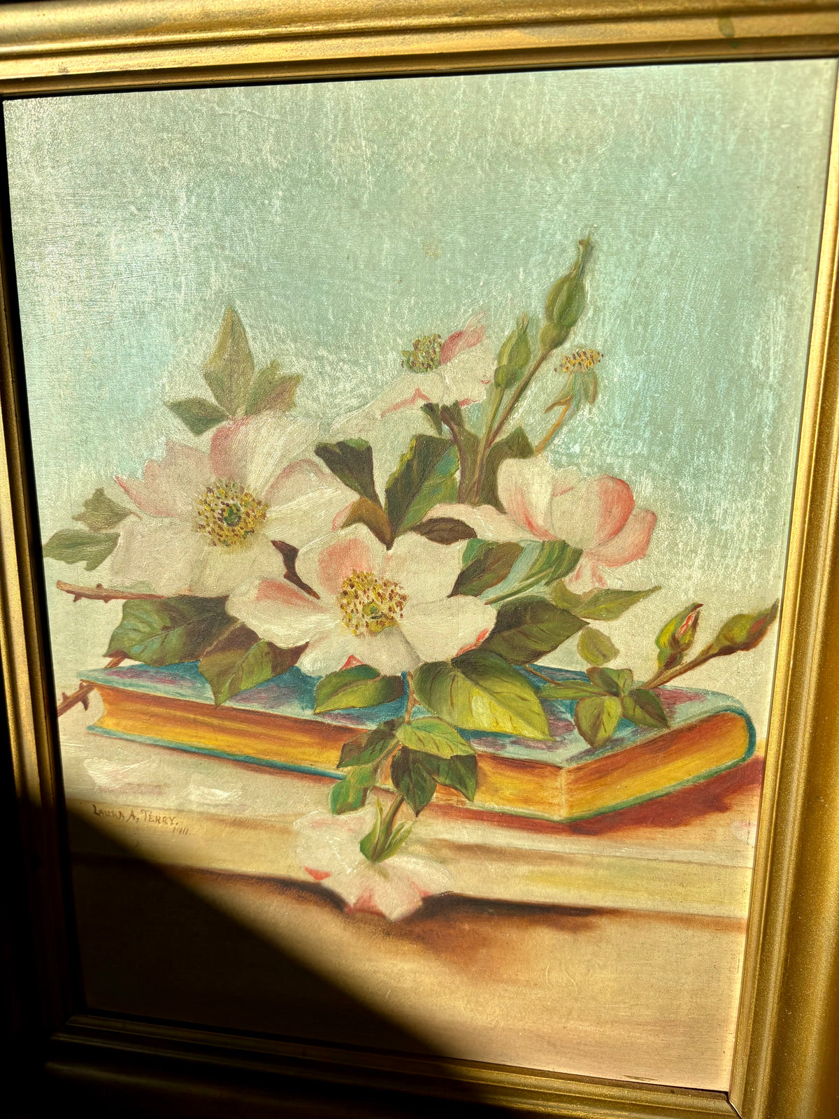 Antique Floral Painting