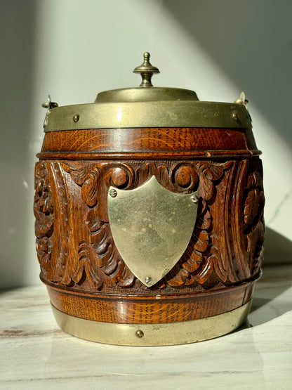 Botanical Biscuit Barrel