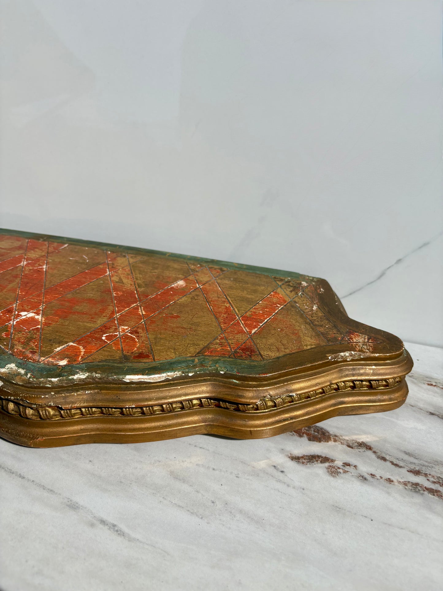 Large Gilt Riser