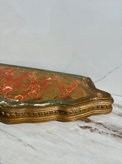 Large Gilt Riser
