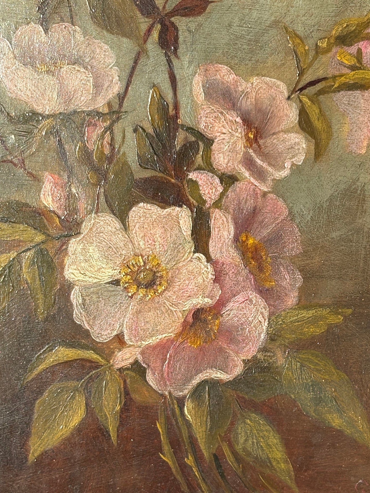 Antique Floral Painting