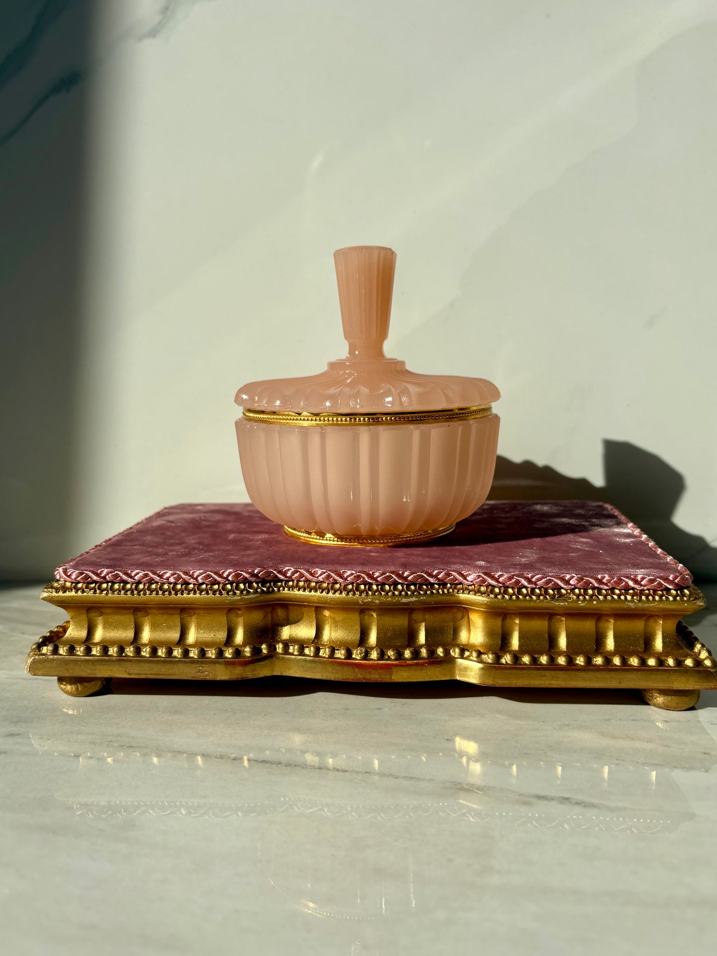Pink Opaline Box