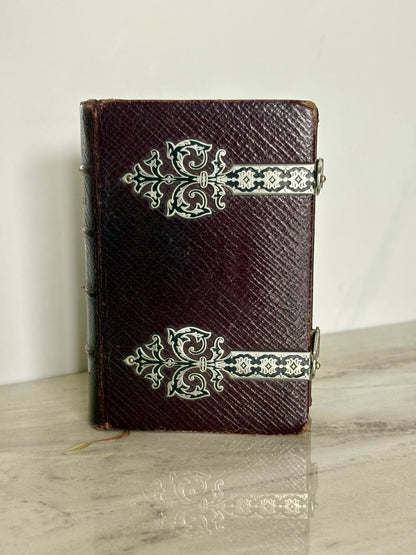 Clasped Paroissien - Hidden Marbled Fore-edge