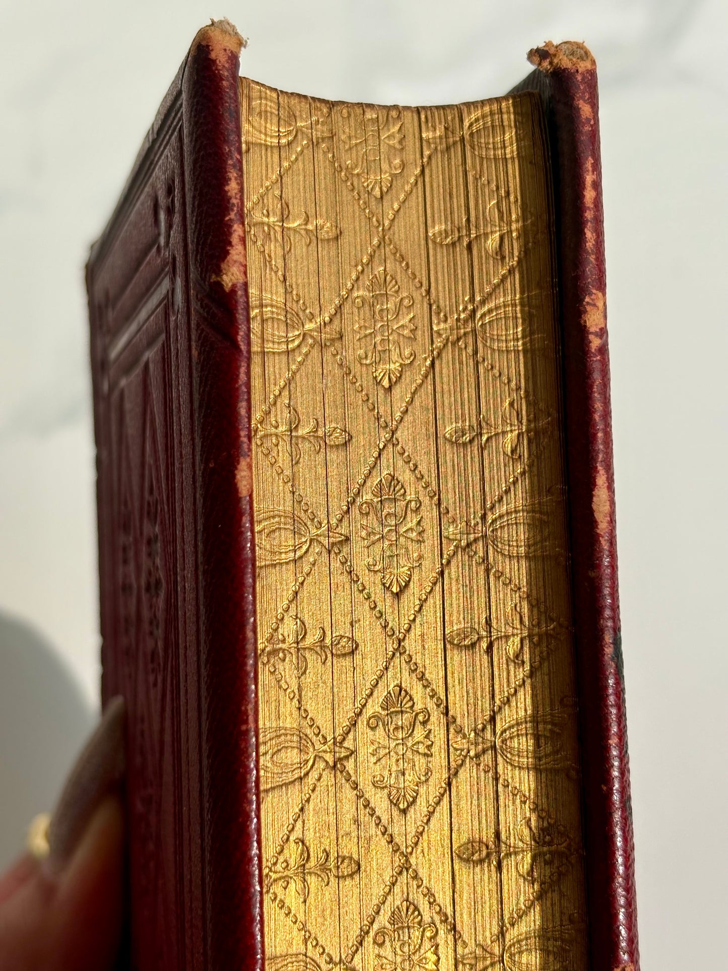 Cowper Poetical Works - Gauffered Edges