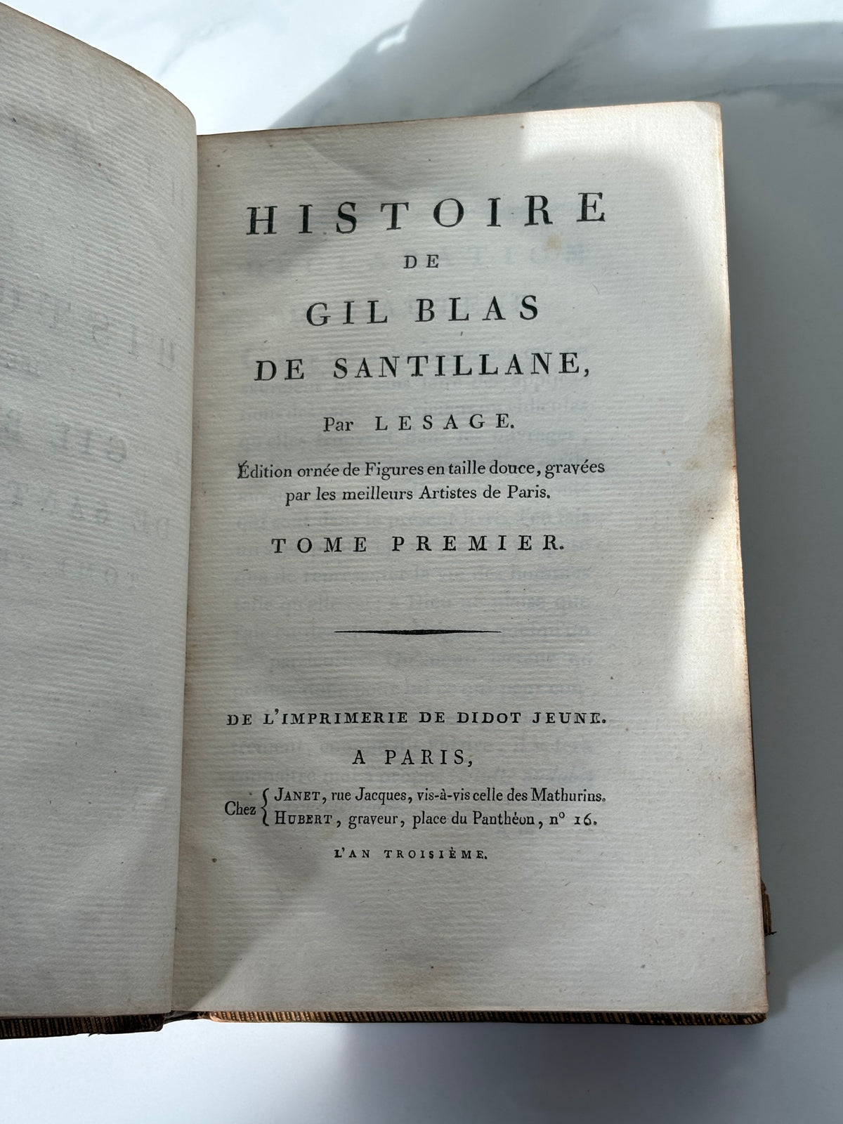 Histoire de Gil Blas (Set of 4)